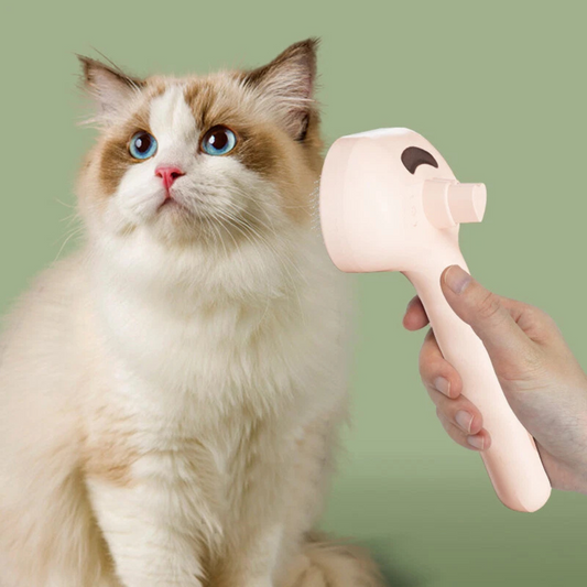 Steamy Brush Pet Spray – Detangle & Shine in One Step!
